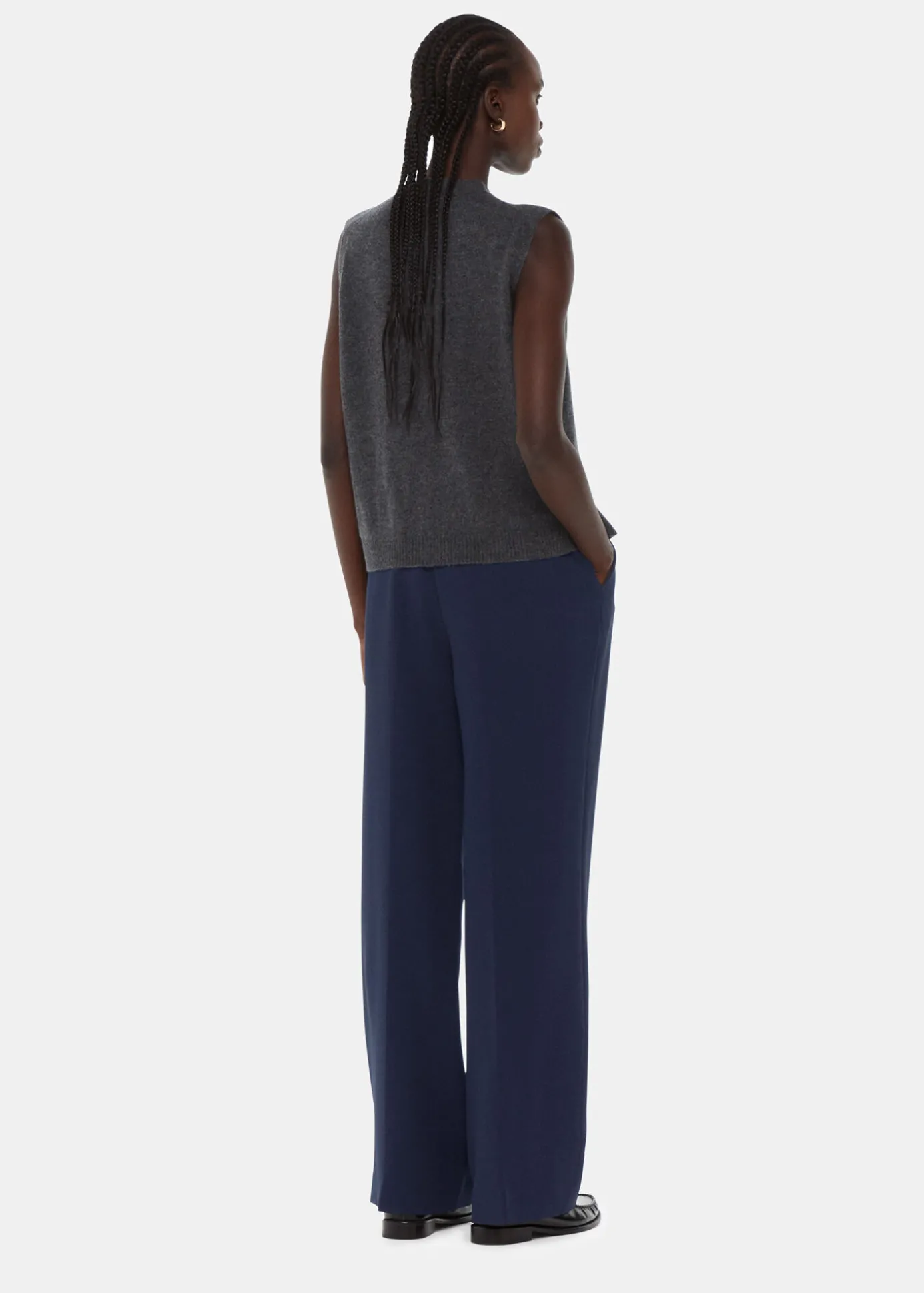 Navy Ultimate Full Length Trouser