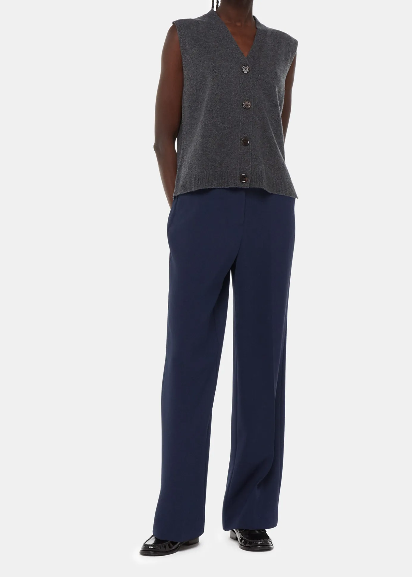 Navy Ultimate Full Length Trouser