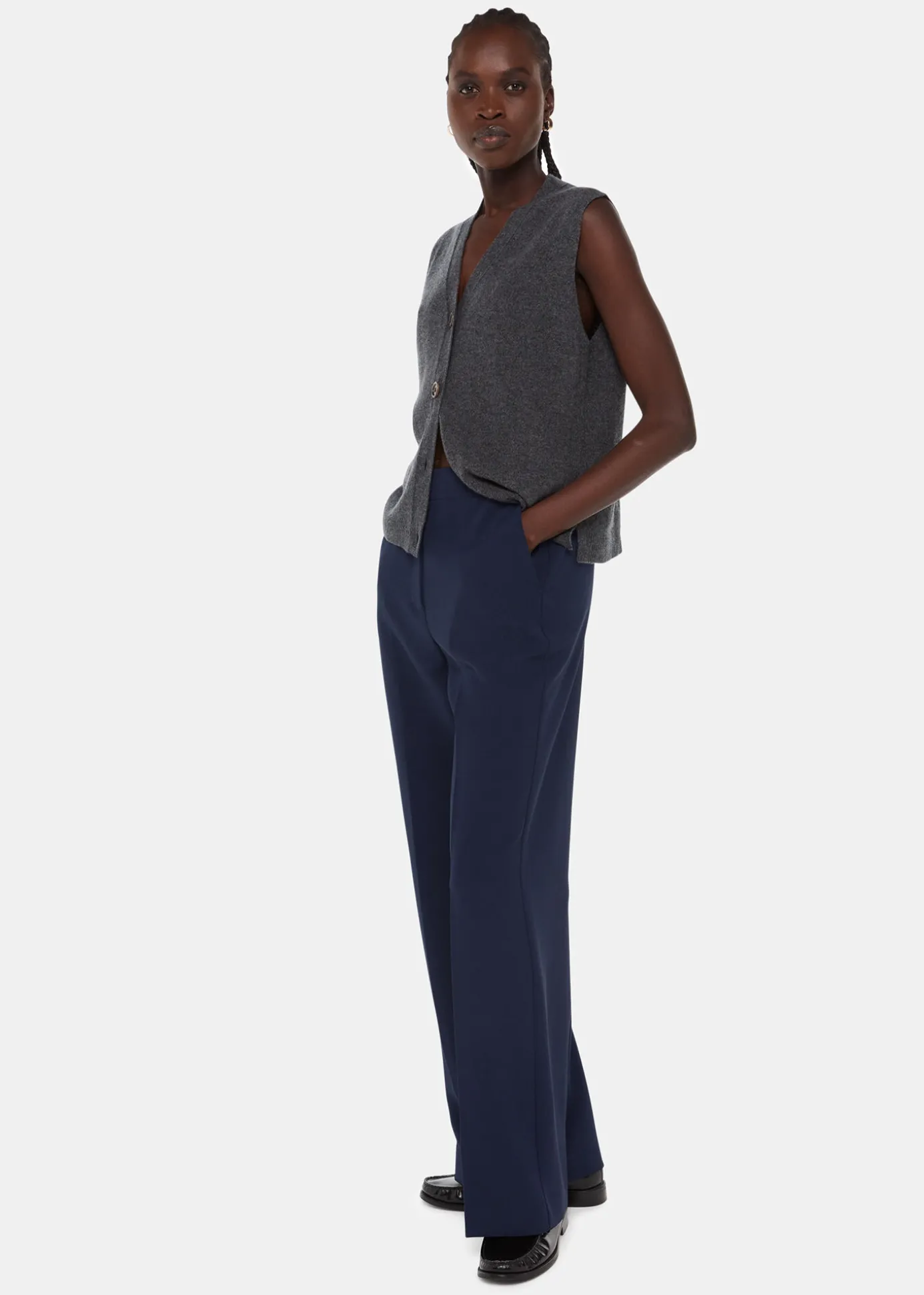 Navy Ultimate Full Length Trouser