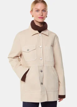 Neutral Jo Utility Jacket