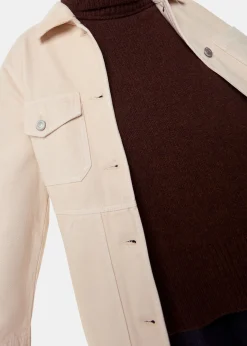 Neutral Jo Utility Jacket