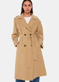Neutral Riley Trench Coat