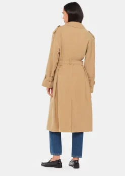 Neutral Riley Trench Coat
