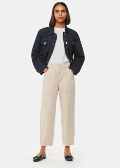 Neutral Tessa Casual Trouser