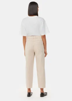 Neutral Tessa Casual Trouser