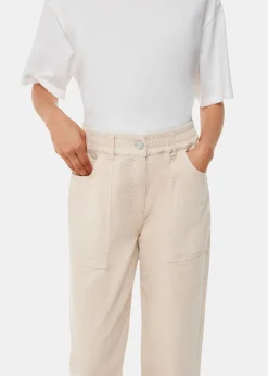 Neutral Tessa Casual Trouser