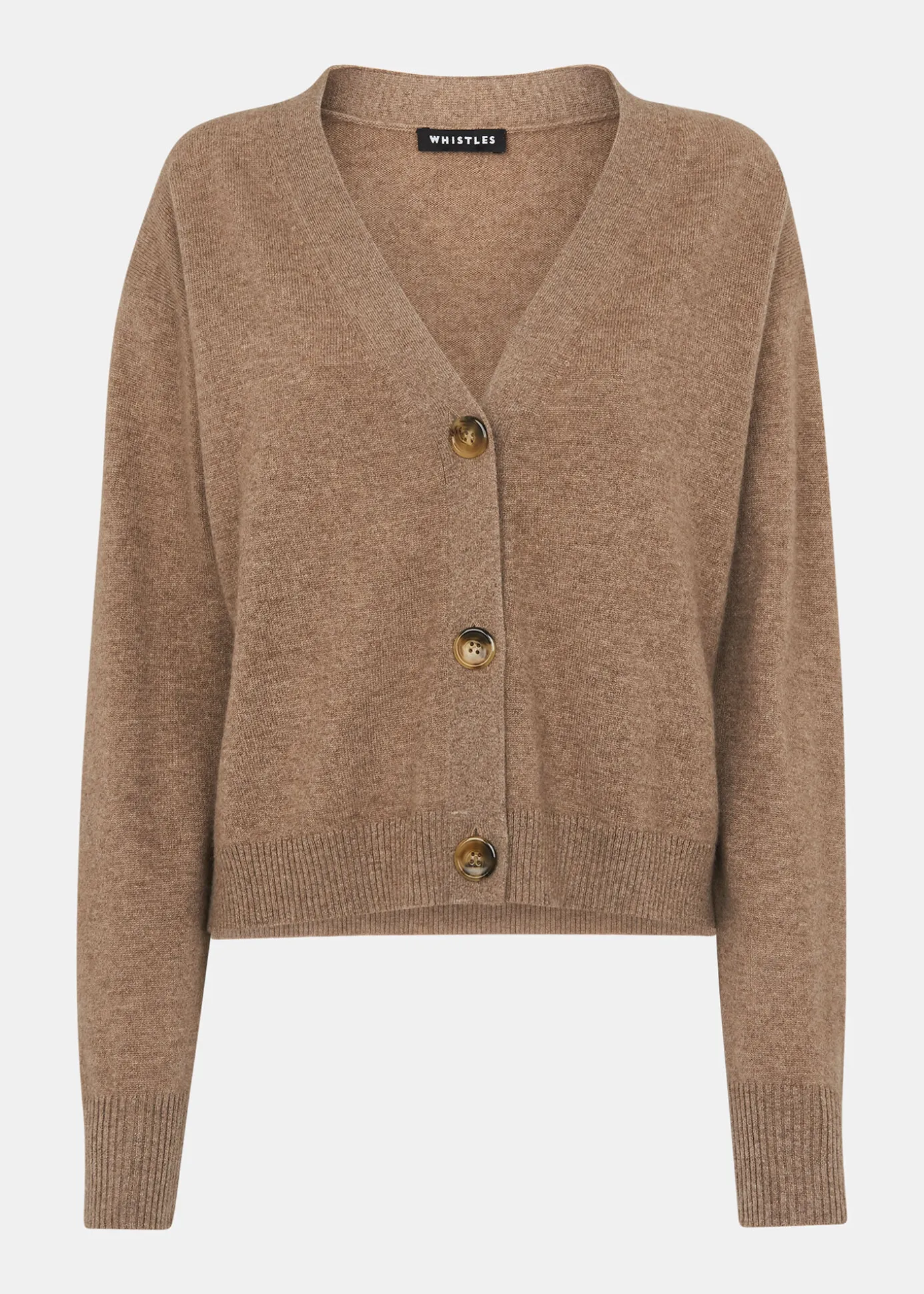 Oatmeal Cashmere Cardigan