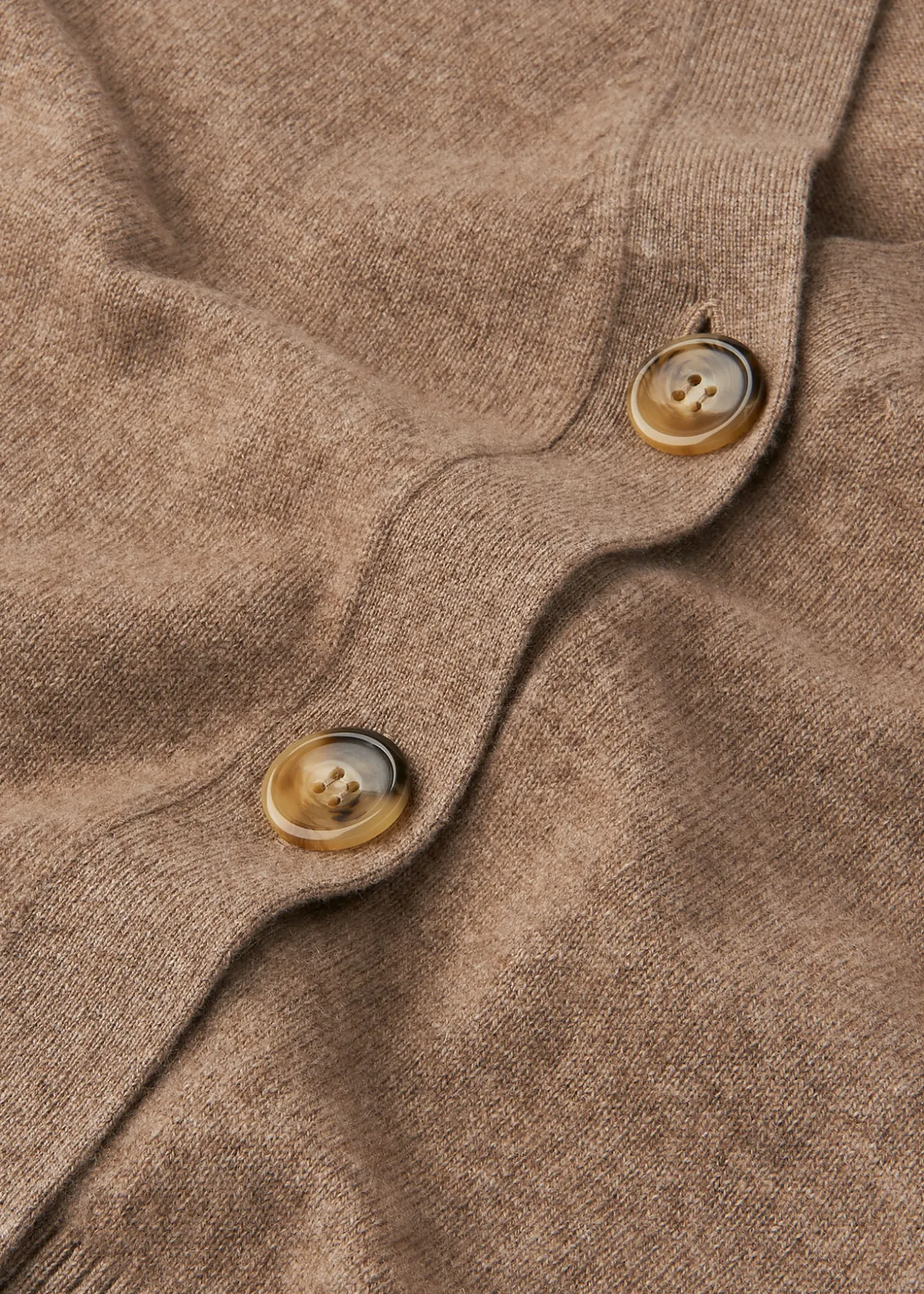 Oatmeal Cashmere Cardigan
