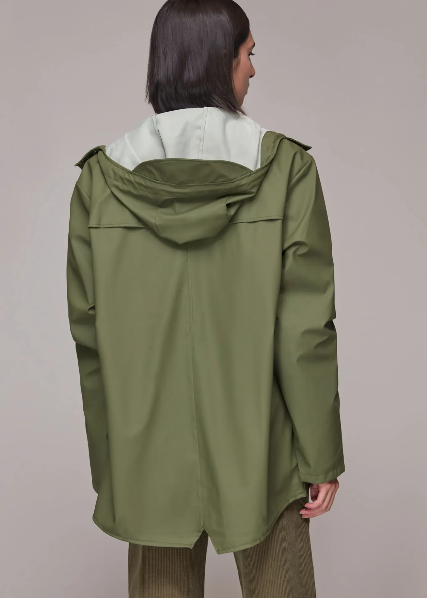 Olive Rains Hooded Jacket