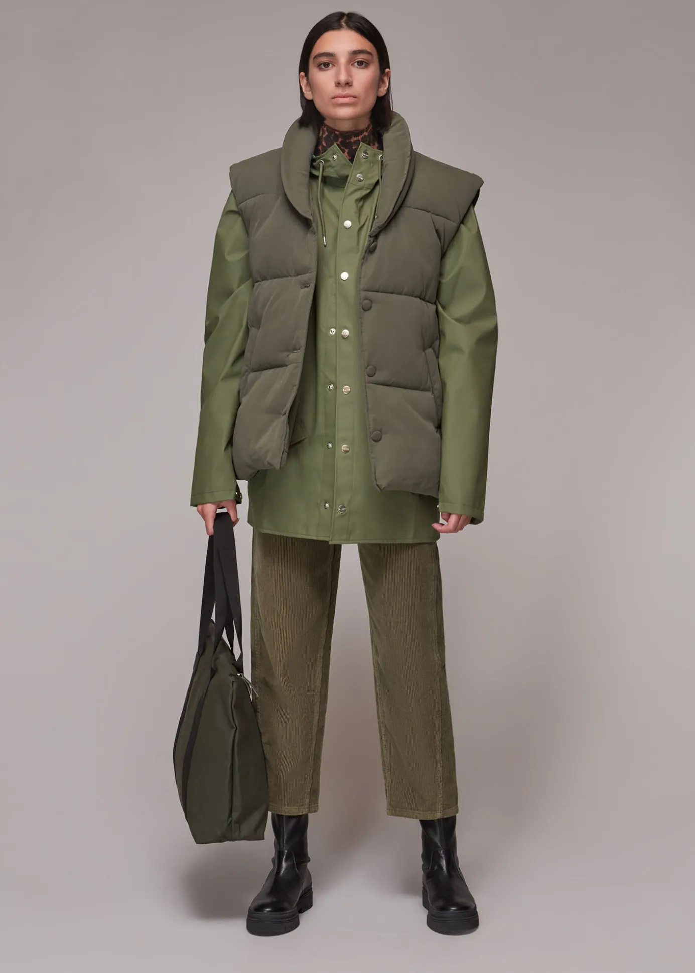 Olive Rains Hooded Jacket