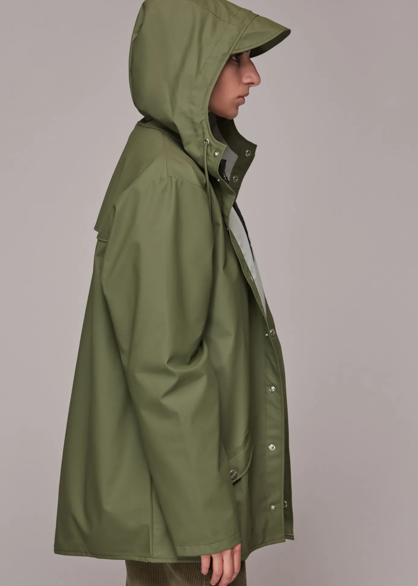 Olive Rains Hooded Jacket