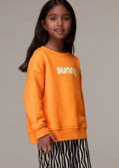 Orange Sunny Sweatshirt