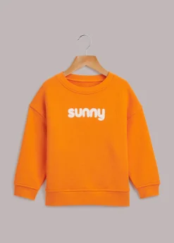 Orange Sunny Sweatshirt