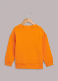 Orange Sunny Sweatshirt