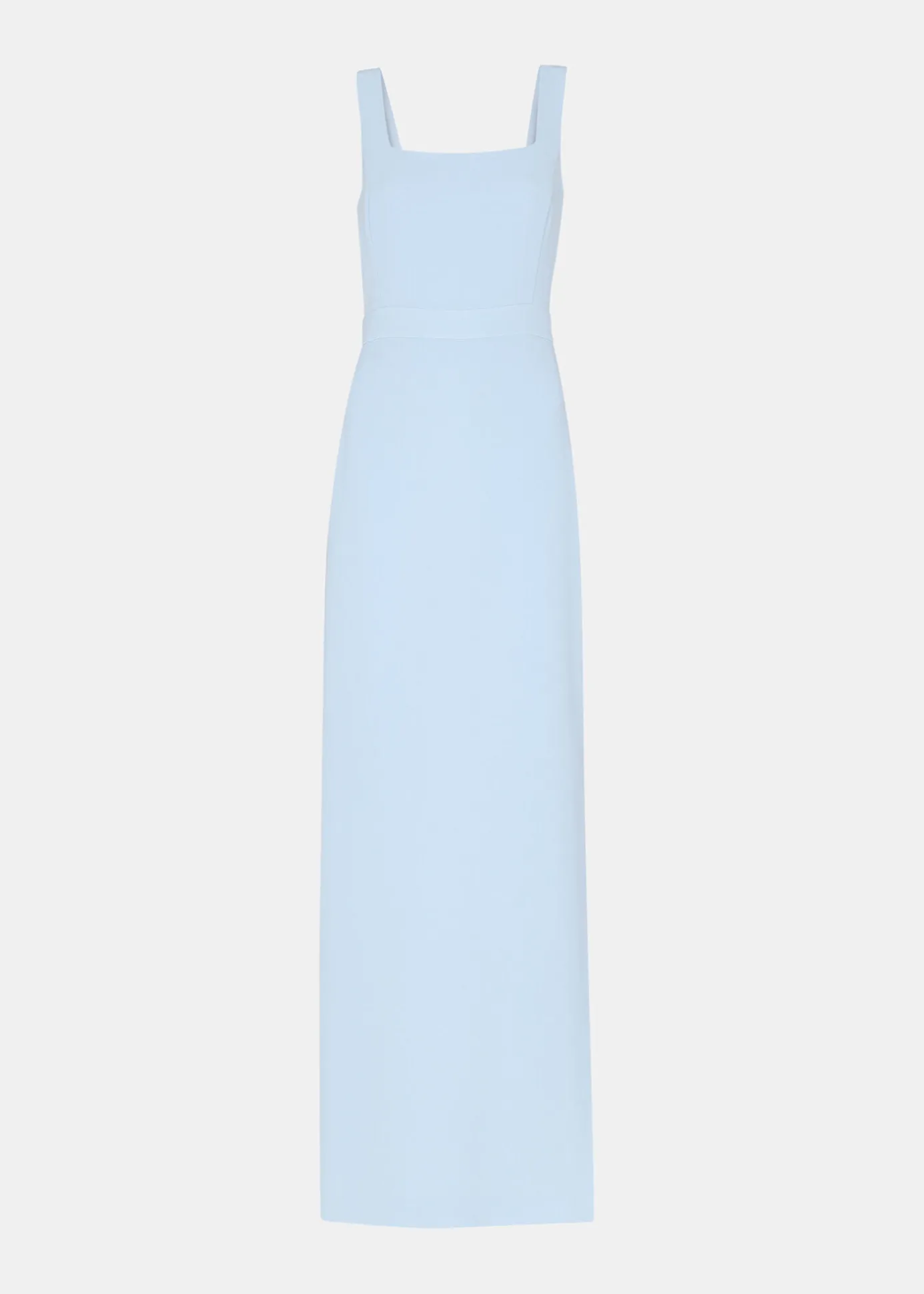 Pale Blue Mila Square Neck Maxi Dress