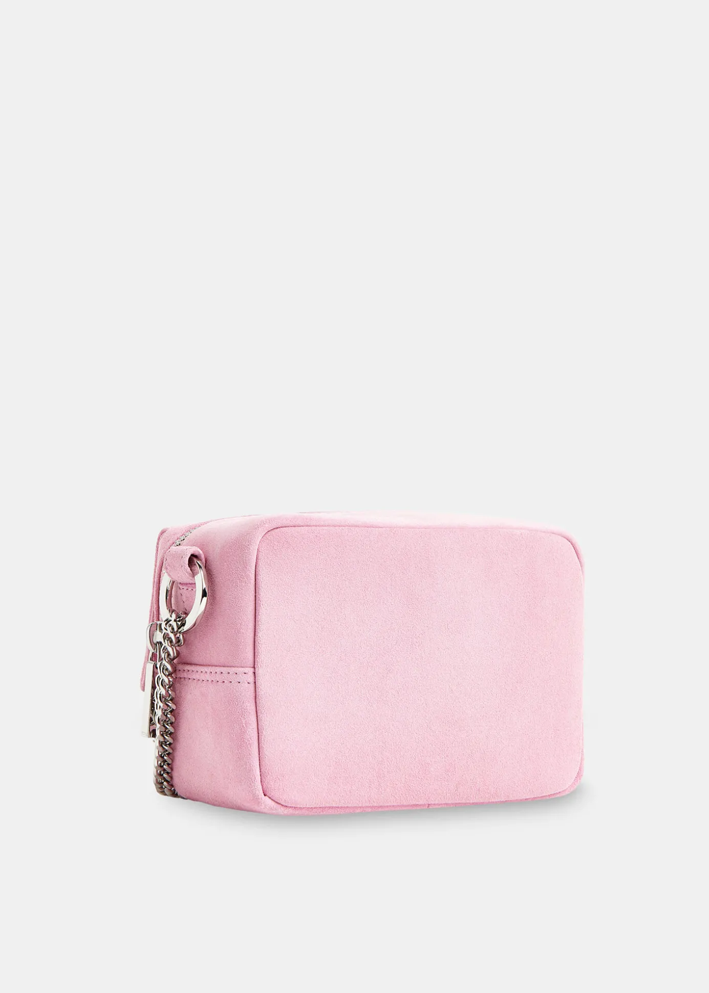 Pale Pink Bibi Suede Mini Bag