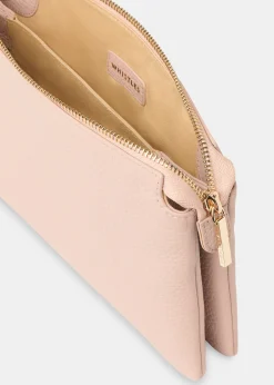 Pale Pink Elita Double Pouch Clutch