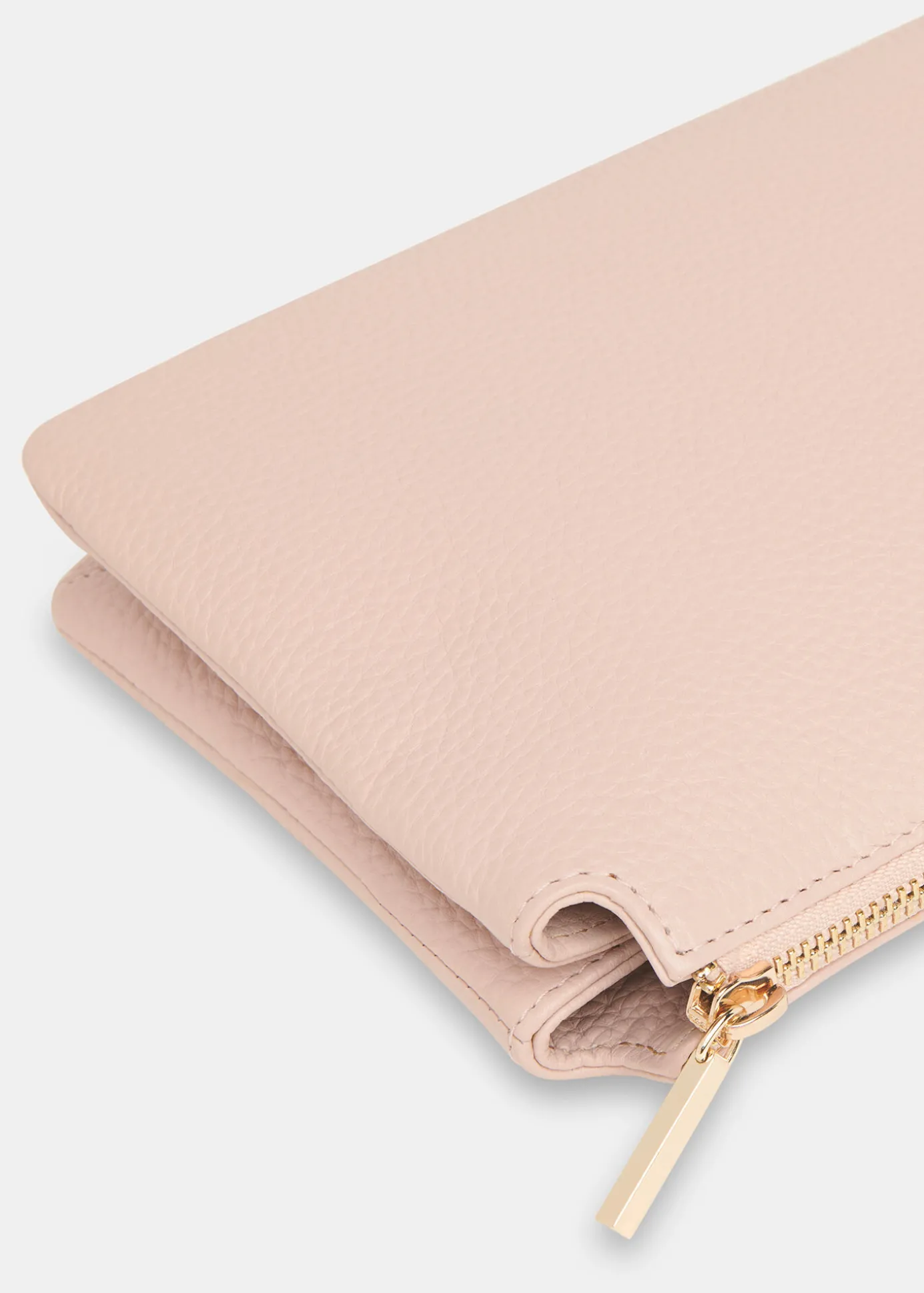 Pale Pink Elita Double Pouch Clutch