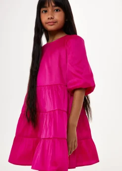 Pink Bella Tiered Dress