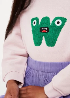 Pink Monster Sweatshirt