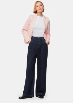 Pink Slim Jersey Jacket