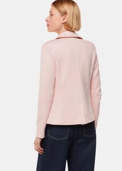 Pink Slim Jersey Jacket