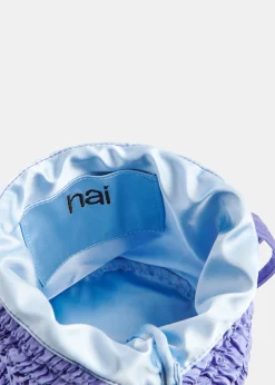 Purple Hai Puff Gina Bag