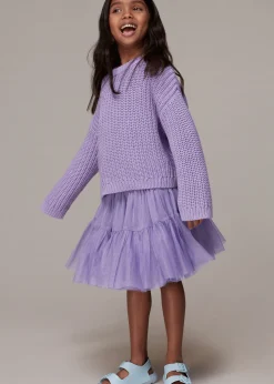 Purple Izzy Tulle Skirt