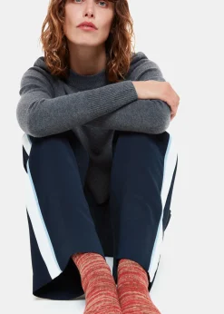 Red Chunky Marl Socks