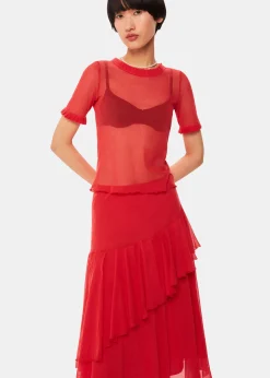 Red Hai Cecilia Skirt