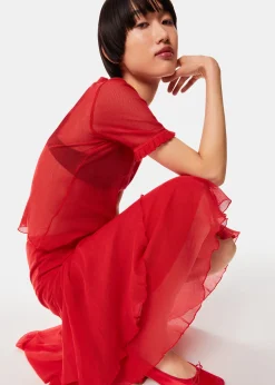 Red Hai Cecilia Skirt