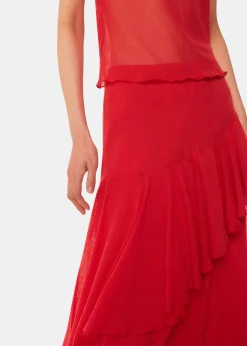 Red Hai Cecilia Skirt