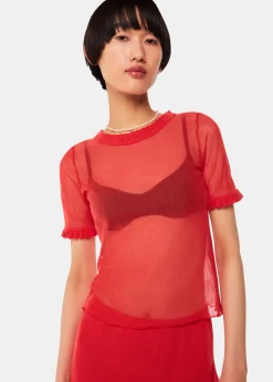 Red Hai Mila Top