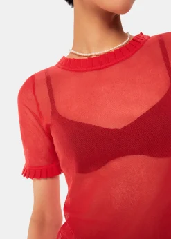 Red Hai Mila Top