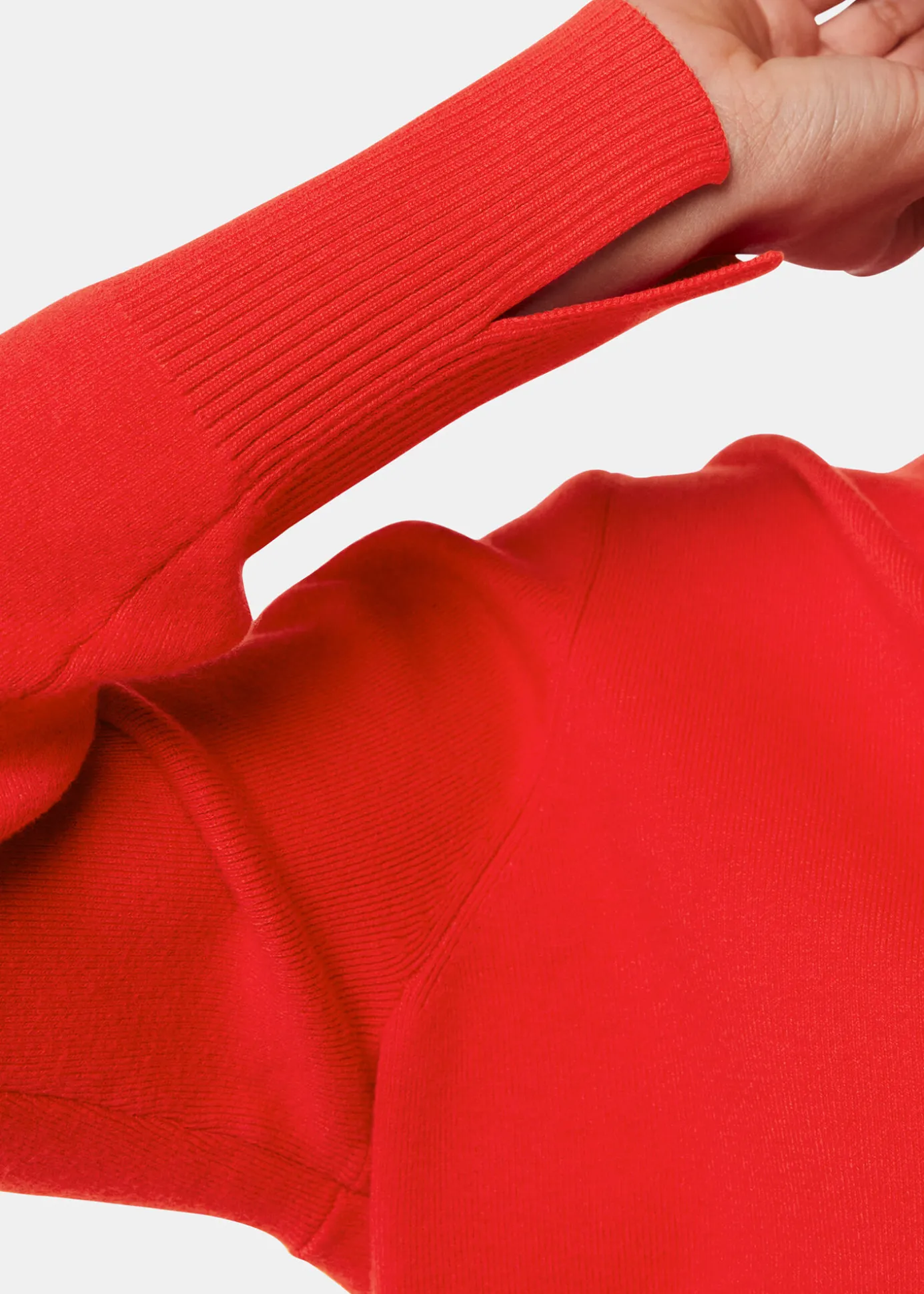 Red Leah Pocket Detail Cardigan