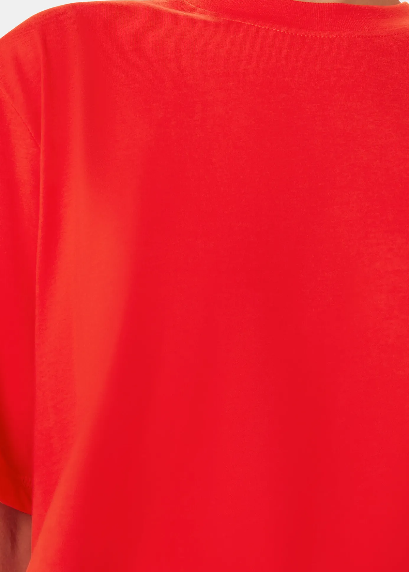 Red Relaxed Tee
