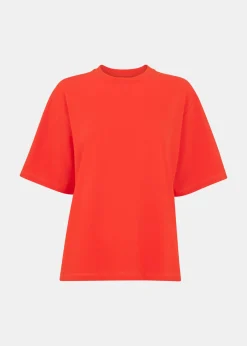 Red Relaxed Tee