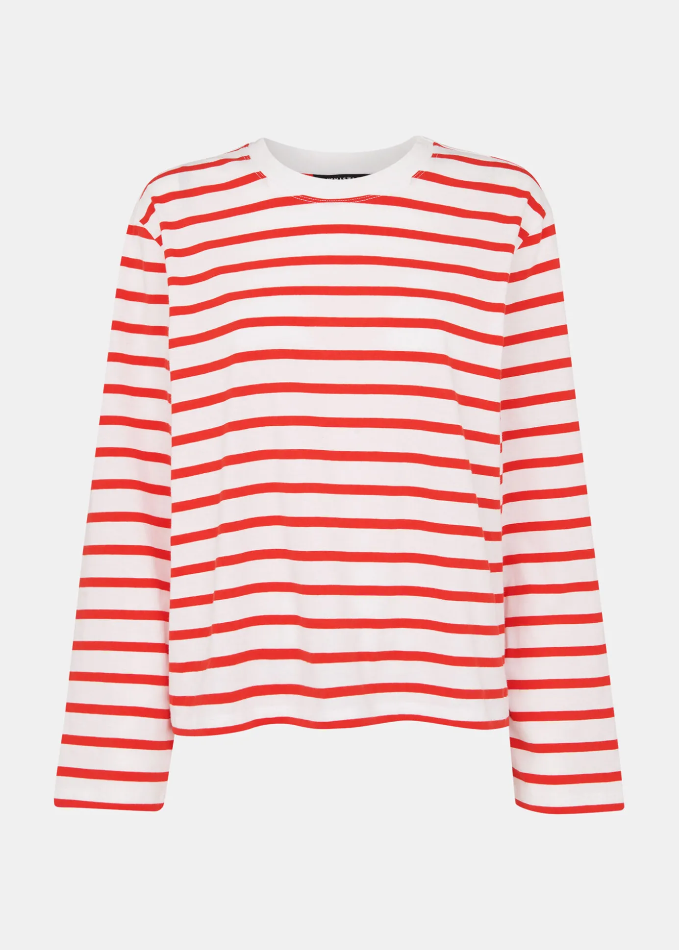Red Stripe Cotton Top