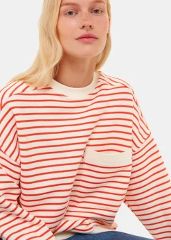 Red Stripe Sweat