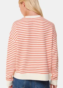 Red Stripe Sweat