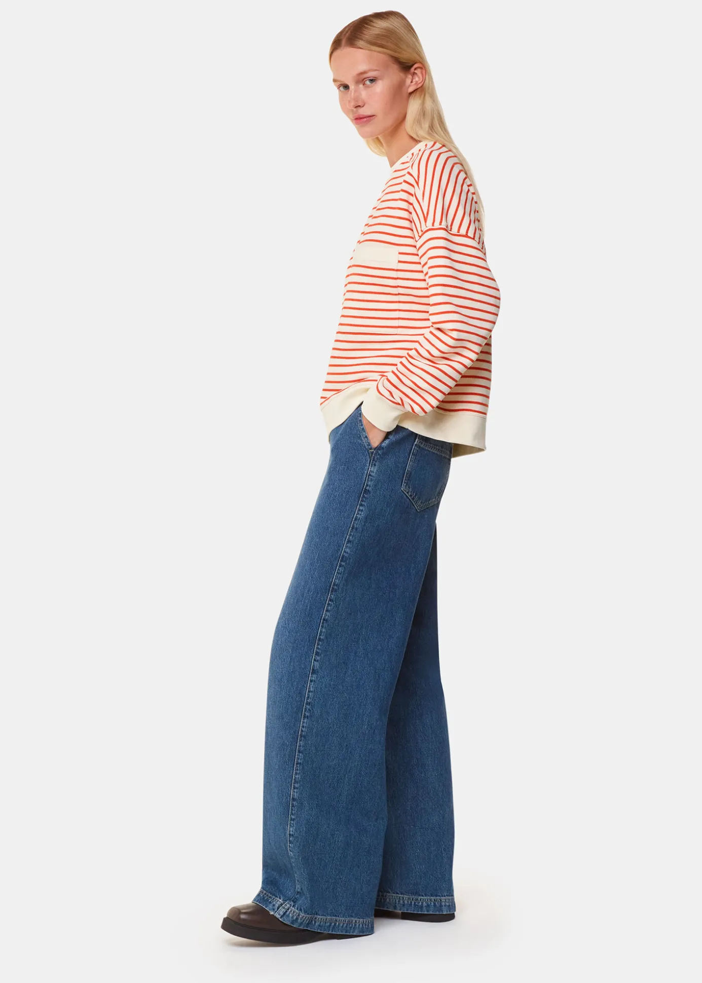 Red Stripe Sweat
