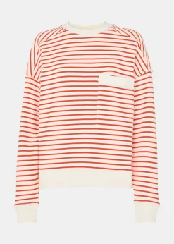 Red Stripe Sweat