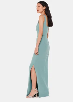 Sage Green Mila Square Neck Maxi Dress