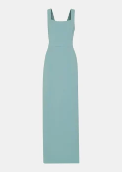 Sage Green Mila Square Neck Maxi Dress