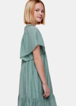 Sage Green Willa Smocked Dress
