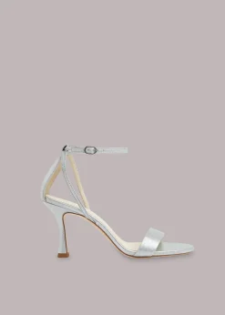Silver Allie Wedding Sandal