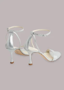 Silver Allie Wedding Sandal