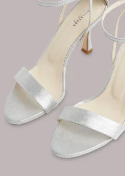 Silver Allie Wedding Sandal