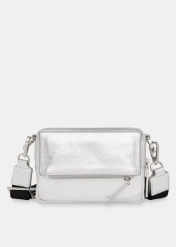 Silver Bibi Crossbody Bag