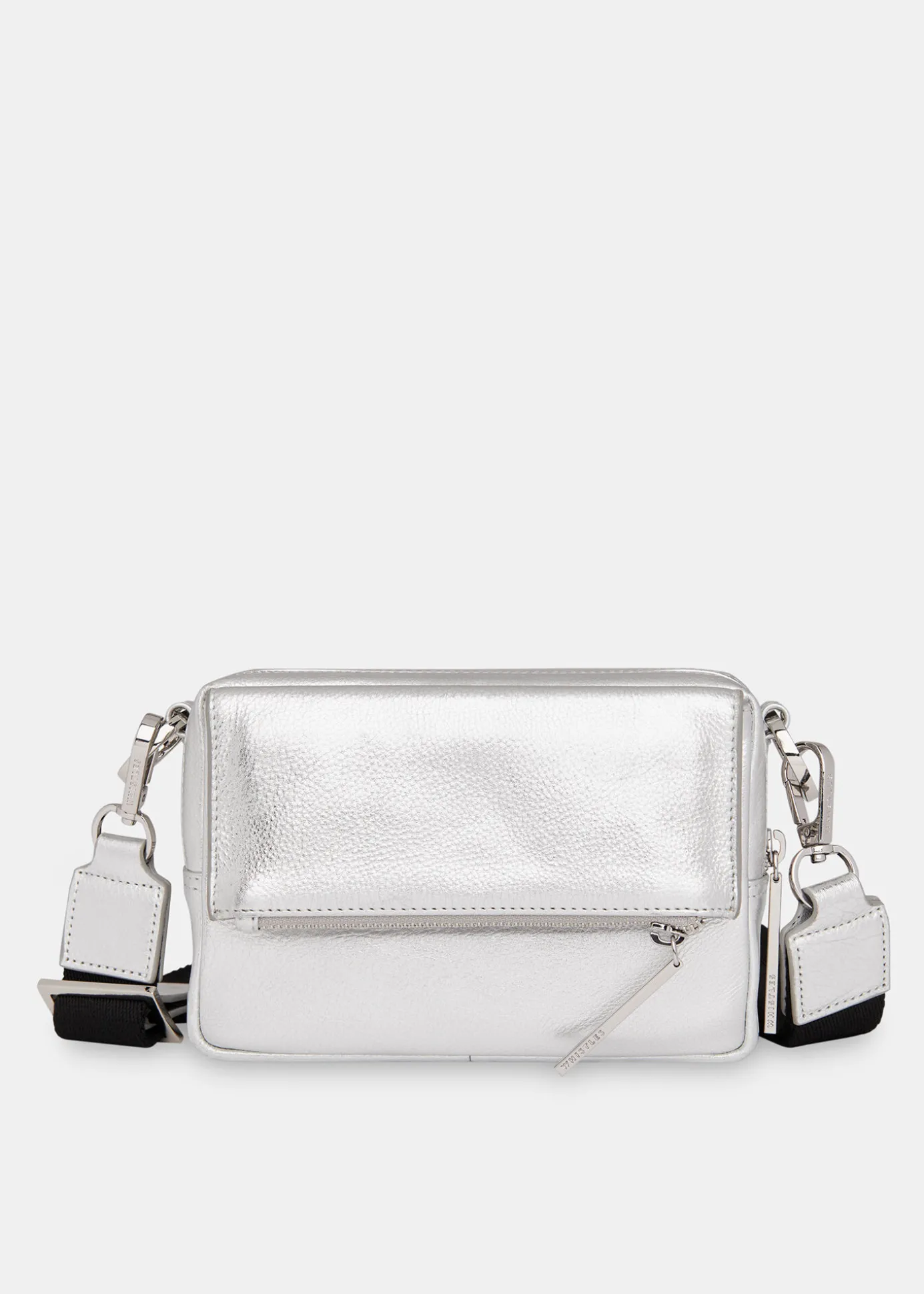 Silver Bibi Crossbody Bag